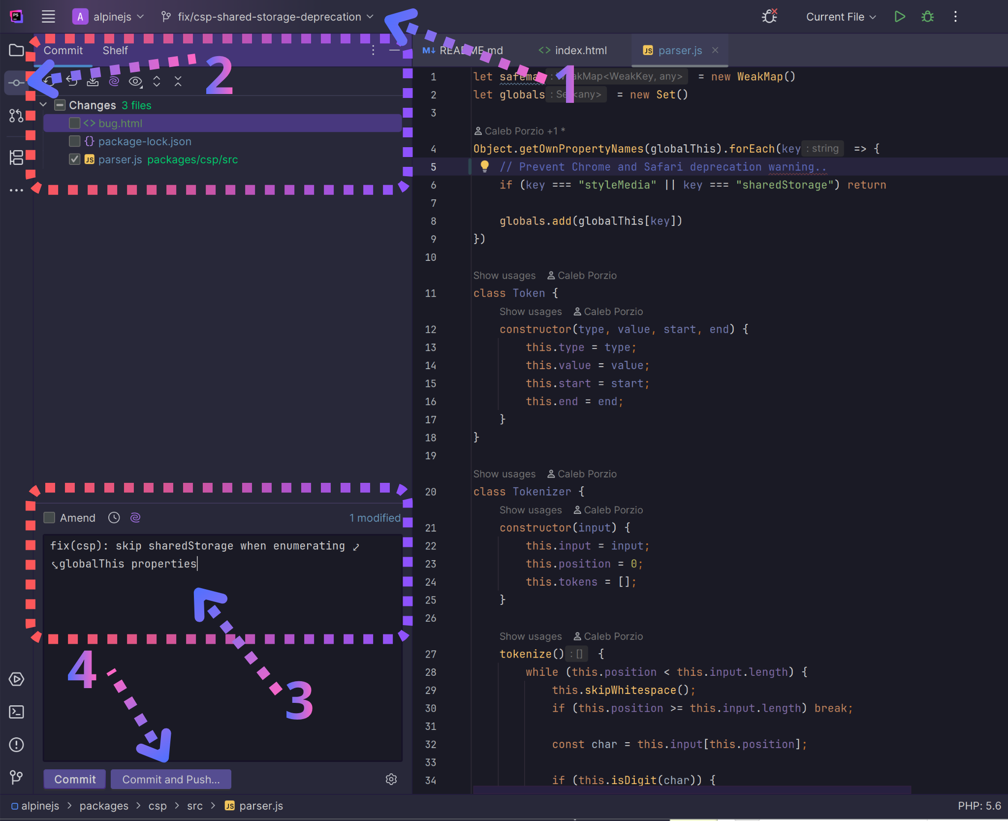 aperçu d'un éditeur de texte de programmeur